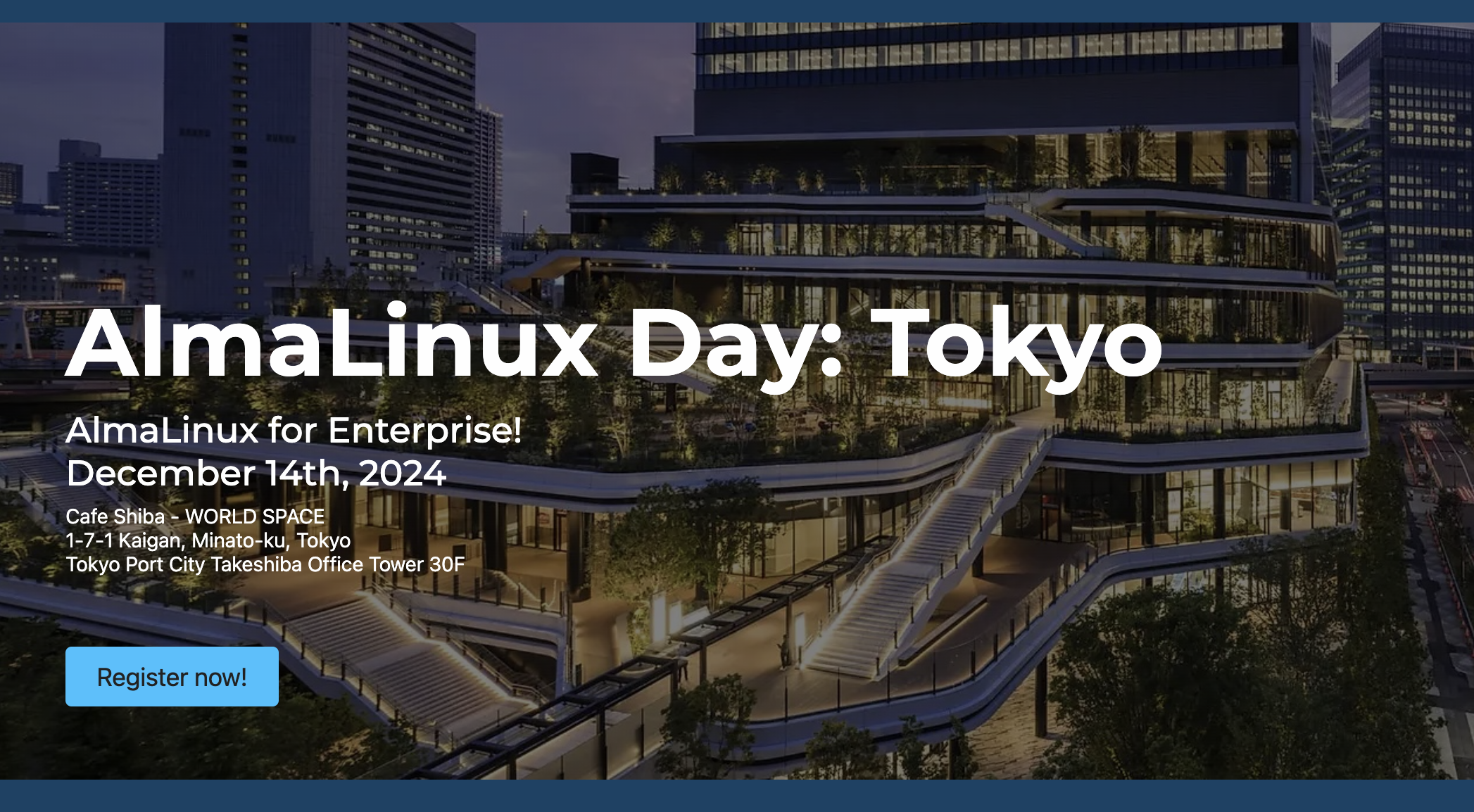 Welcome to AlmaLinux Day: Tokyo 2023
